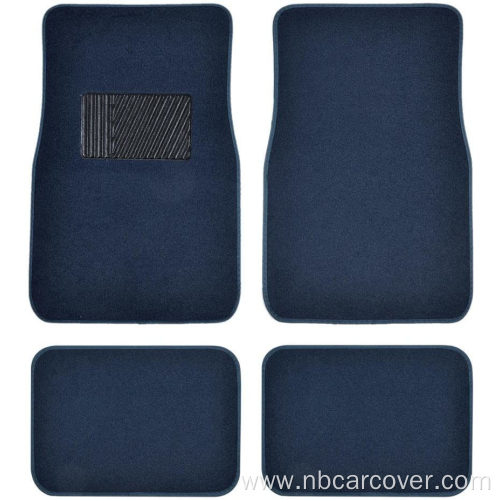 4-Piece Carpet Vehicle Floor Mats Premium Quality Classic